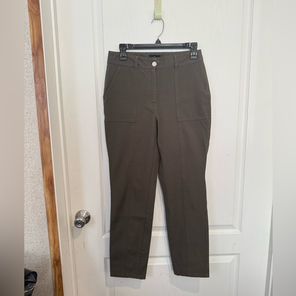 White House Black Market Denim - White House Black Market Olive Green Women Jeans